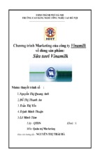 Chương trình marketing của công ty vinamilk về dòng sản phẩm sữa tươi vinamilk ( www.sites.google.com/site/thuvientailieuvip )