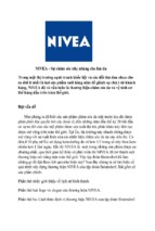 Cách thức định vị thương hiệu nivea của tập đoàn beiersdorf ( www.sites.google.com/site/thuvientailieuvip )