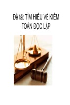 Tìm hiểu về kiểm toán độc lập ( www.sites.google.com/site/thuvientailieuvip )