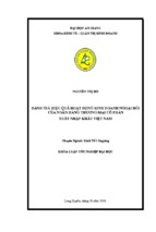 Khóa luận đánh giá hiệu quả hoạt động kinh doanh ngoại hối của ngân hàng thương mại cổ phần xuất nhập khẩu việt nam ( www.sites.google.com/site/thuvientailieuvip )