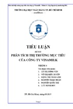 Phân tích thị trường mục tiêu của công ty vinamilk ( www.sites.google.com/site/thuvientailieuvip )