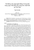 Tội không cứu giúp người đang ở trong tình trạng nguy hiểm đến tính mạng theo luật hình sự việt nam