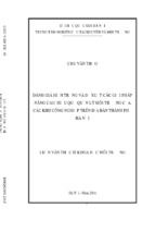 Bước đầu nghiên cứu tác động của nước biển dâng đến đất canh tác lúa huyện gò công đông   tỉnh tiền giang