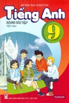 Sách bài tập tiếng anh lớp 9 thí điểm (tập 2)