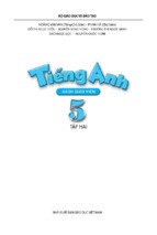 Sgv tieng anh5 tap2 chương trình mới
