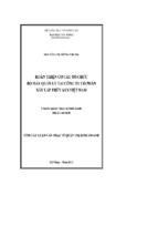 Luận văn hoàn thiện cơ cấu tổ chức bộ máy quản lý tại công ty cổ phần xây lắp thủy sản việt nam