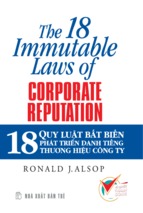 18 quy luật bất biến phát triển thương hiệu công ty ( www.sites.google.com/site/thuvientailieuvip )