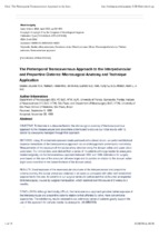 Transchoroidal approach to the third ventricle an anatomic study of the choroidal fissure and its clinical application