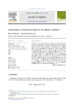 Cofiniteness of extension functors of cofinite modules ✩