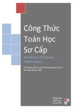 Công thức toán học sơ cấp ( www.sites.google.com/site/thuvientailieuvip )