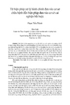 Từ biện pháp xử lý hành chính đưa vào cơ sở chữa bệnh đến biện pháp đưa vào cơ sở cai nghiện bắt buộc