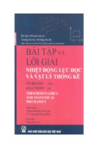 Ebook bài tập và lời giải nhiệt động học và vật lý thống kê phần 1   yung   kuo lim ( www.sites.google.com/site/thuvientailieuvip )