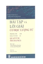 Ebook bài tập và lời giải cơ học lượng tử phần 1   yung kuo lim ( www.sites.google.com/site/thuvientailieuvip )