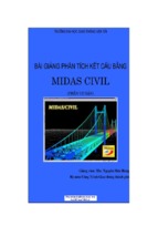 Bài giảng phân tích kết cấu bằng midas civil ( www.sites.google.com/site/thuvientailieuvip )