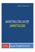 Marketing công nghiệp   nguyễn thị hoàng yến ( www.sites.google.com/site/thuvientailieuvip )