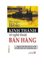 Kinh thánh về nghệ thuật bán hàng ( www.sites.google.com/site/thuvientailieuvip )