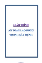 An toàn lao động trong xây dựng ( www.sites.google.com/site/thuvientailieuvip )