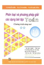 Phân loại và phương pháp giải các dạng bài tập toán 10 tập 2