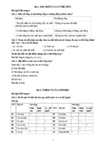 Bài tập sinh 6 theo sgk   sinh học 6   phan men