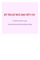 Kỷ thuật hóa hoạc hữu cơ   đoàn thị thu loan ( www.sites.google.com/site/thuvientailieuvip )