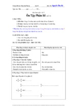 Giáo án buổi chiều lớp 5 môn toán phân hoá đối tượng (chi tiết)