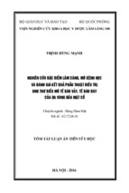 Nghiên cứu giải phẫu và ứng dụng lâm sàng vạt cơ, da cơ thon trong điều trị khuyết hổng ở vùng cẳng chân – bàn chân.