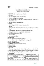 Giáo án sinh học 6 đầy đủ 2 cột chuẩn nhất 2016 2017   sinh học 6   lê mai hoa