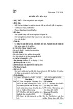 Giáo án hóa học 8 đầy đủ chuẩn nhất mọi thời đại 2016 2017   hóa học 8   lê hoa mai