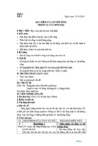 Giáo án sinh học 6 đầy đủ chuẩn nhất mọi thời đại 2016 2017   sinh học 6   lê hoa mai