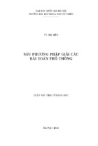 Sáu phương pháp giải các bài toán phổ thông