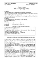 Giáo án vật lý 8 2 cột mới nhất   vật lý 8   lê hồng nga