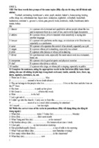 Bài tập phụ đạo 8   tiếng anh 8   hoàng thị thúy