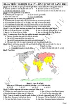80 trắc nghiệm địa lý 11 (5 bài đầu)   địa lý 11   nguyễn long thạnh