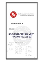 So sánh chuẩn mực kế toán việt nam và chuẩn mực kế toán quốc tế vas 02 và ias 02 ( www.sites.google.com/site/thuvientailieuvip )