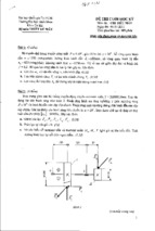 ĐỀ THI VÀ ĐÁP ÁN CUỐI KÌ MÔN CHI TIẾT MÁY QUA CÁC NĂM TRƯỜNG DHBKTPHCM