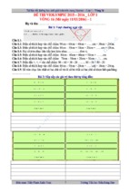 Olympic toán lớp 1 2015   2016   toán học 1   trịnh thị bé trúc