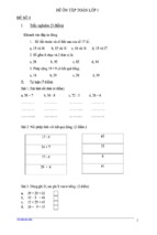 50 đề ôn tập toán l1(tk nhé)   toán học 1   tạ thị phi