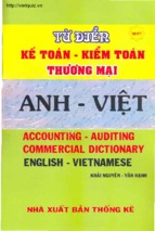 Từ điển kế toán kiểm toán thương mại anh   việt