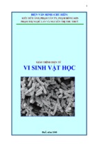 Giáo trình vi sinh vật học