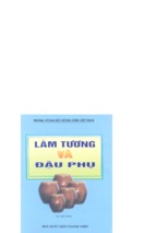 Làm tương và đậu phụ (nxb thanh niên 2006)   phạm quang tôn, 25 trang