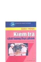 Thcn.giáo trình kiểm tra chất lượng thực phẩm (nxb hà nội 2007)   phạm xuân vượng, 256 trang