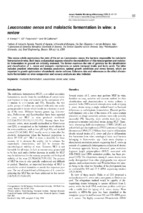 Leuconostoc oenos and malolactic fermentation in wine_ a review