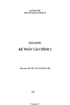 Bài giảng kế toán tài chính 2   đh huế ( www.sites.google.com/site/thuvientailieuvip )