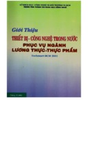 Giới thiệu thiết bị, công nghệ trong nước phục vụ ngành lương thực thực phẩm (nxb hồ chí minh 2001)   trần doãn sơn, 292 tr