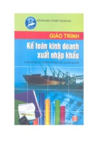 Giáo trình kế toán kinh doanh xuất nhật khẩu ( www.sites.google.com/site/thuvientailieuvip )