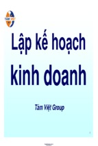 Lập kế hoạch kinh doanh ( www.sites.google.com/site/thuvientailieuvip )