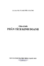 Giáo trình phân tích kinh doanh   đh kinh tế quốc dân ( www.sites.google.com/site/thuvientailieuvip )