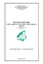 đhđn.công nghệ sản xuất thực phẩm truyền thống (nxb đà nẵng 2007)   trần xuân ngạch, 32 trang