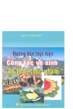 Hướng dẫn thực hiện công tác vệ sinh an toàn thực phẩm (nxb lao động xã hội 2006)   vũ đình quyền, 497 trang