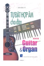 Tự đặt hợp âm cho đàn ghita và organ (tập iii)